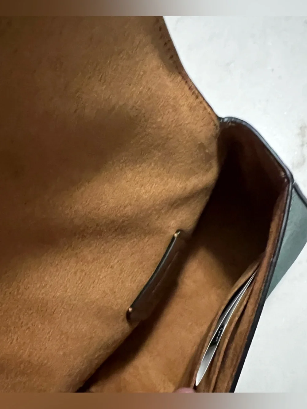 NWT COACH LYSA Top Handle Mini Satchel CrossBody Bag EMERALD X-grain Leather - Picture 9 of 14